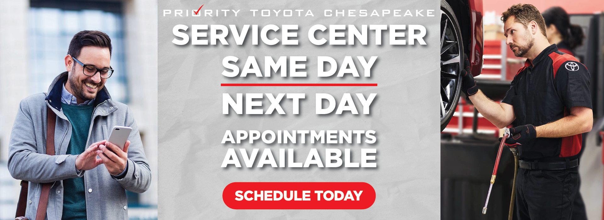 Schedule Your Service Appointment at Priority Toyota
